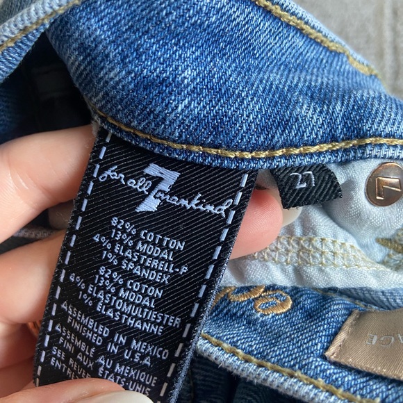 7 For all Mankind, Vintage Luxe “Edie” Jeans - Picture 5 of 5